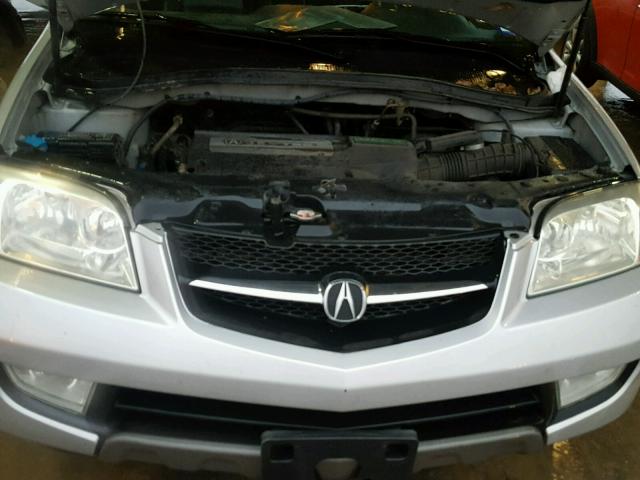 2HNYD18602H537806 - 2002 ACURA MDX TOURIN SILVER photo 7