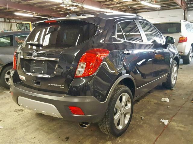 KL4CJFSB1FB228351 - 2015 BUICK ENCORE CON BLACK photo 4