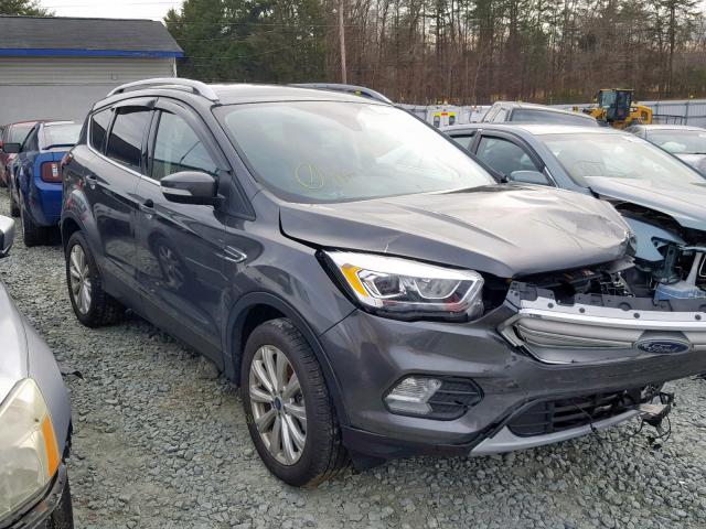 1FMCU9J98HUE29809 - 2017 FORD ESCAPE TIT GRAY photo 1