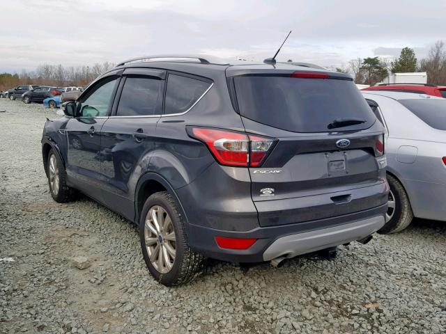 1FMCU9J98HUE29809 - 2017 FORD ESCAPE TIT GRAY photo 3