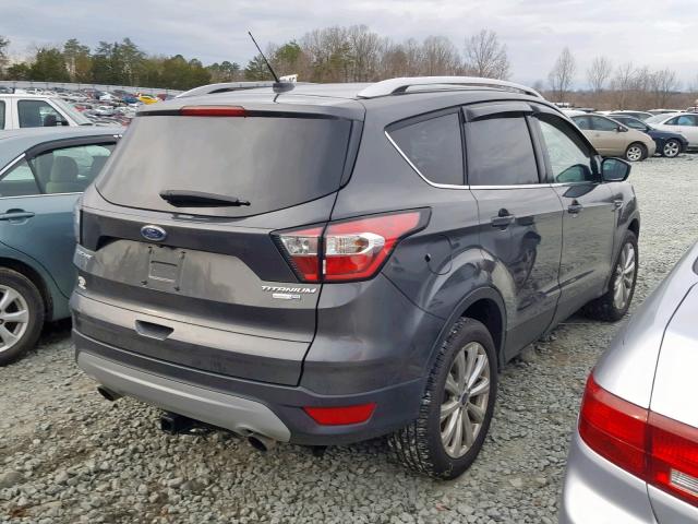 1FMCU9J98HUE29809 - 2017 FORD ESCAPE TIT GRAY photo 4