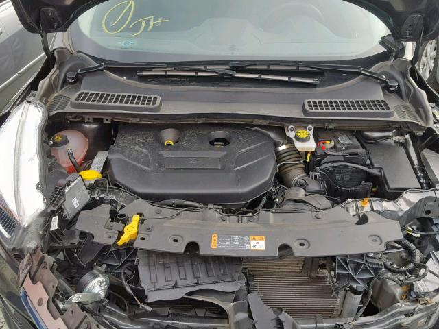 1FMCU9J98HUE29809 - 2017 FORD ESCAPE TIT GRAY photo 7