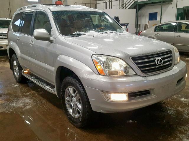 JTJBT20X150095701 - 2005 LEXUS GX 470 SILVER photo 1