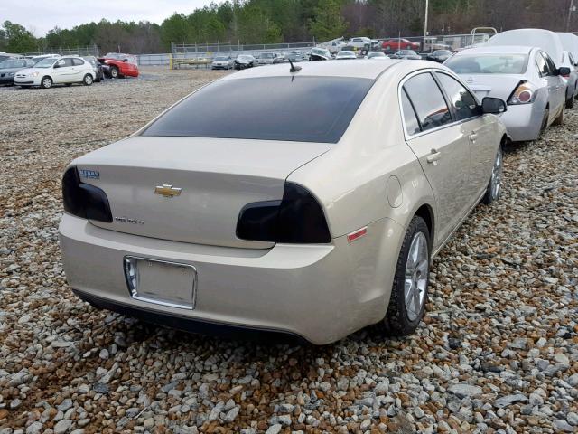 1G1ZC5E14BF218562 - 2011 CHEVROLET MALIBU 1LT BEIGE photo 4