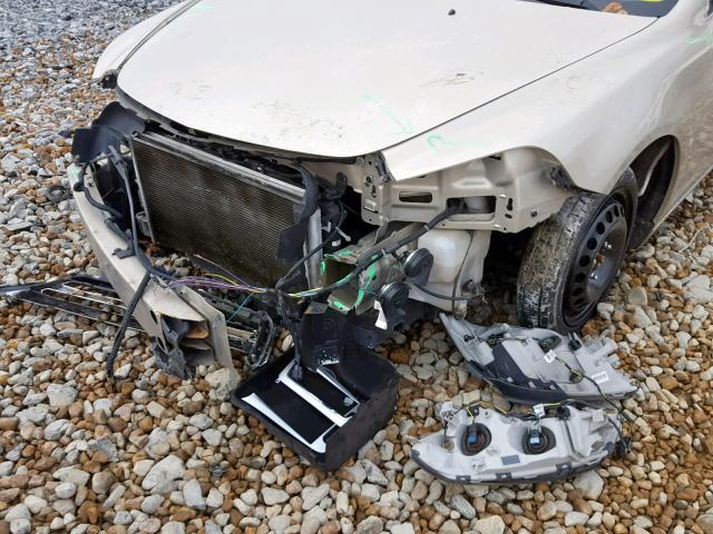 1G1ZC5E14BF218562 - 2011 CHEVROLET MALIBU 1LT BEIGE photo 9