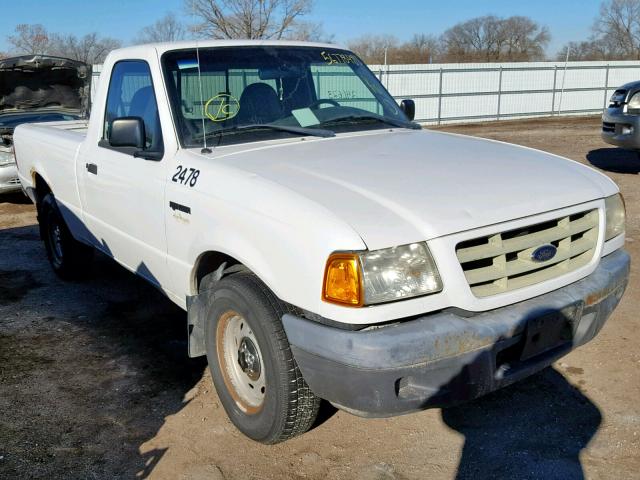 1FTYR10D72PB54121 - 2002 FORD RANGER WHITE photo 1