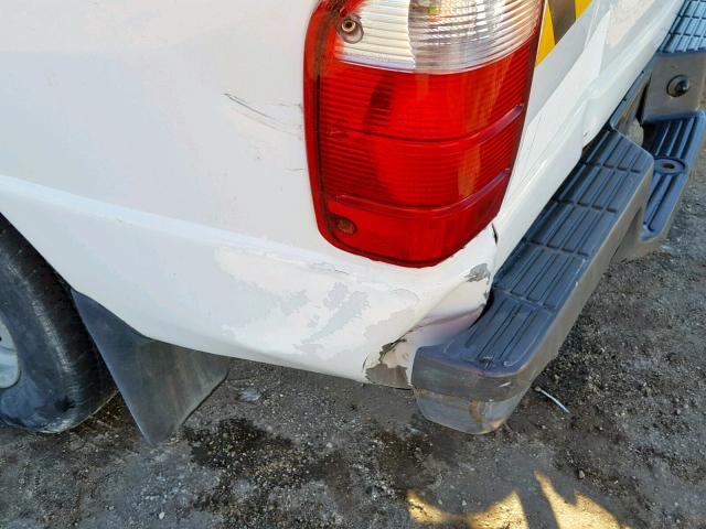 1FTYR10D72PB54121 - 2002 FORD RANGER WHITE photo 9