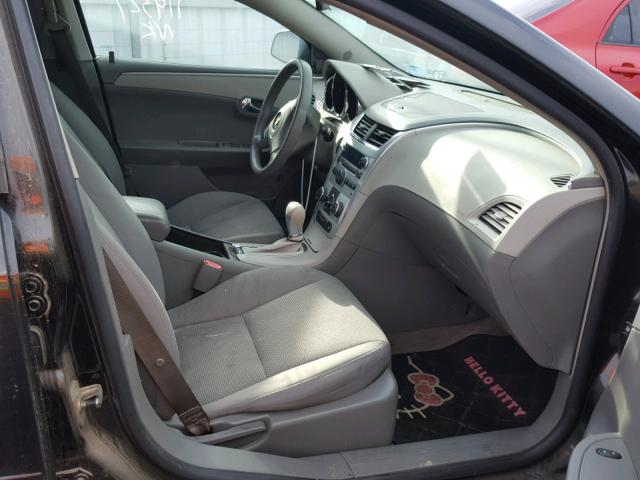 1G1ZG57B584302825 - 2008 CHEVROLET MALIBU LS BLACK photo 5