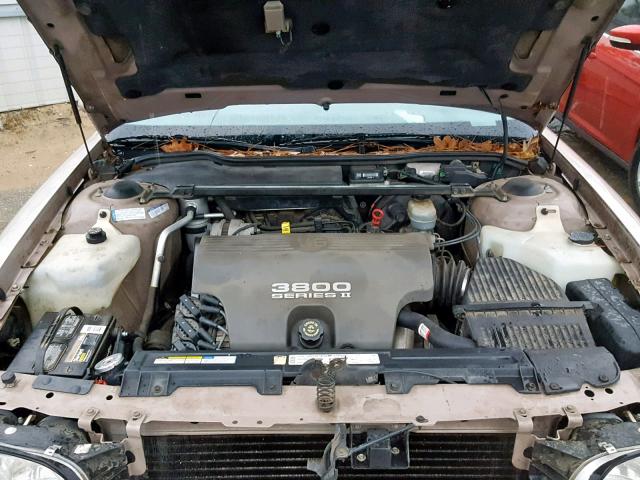 1G4HP52K8XH437441 - 1999 BUICK LESABRE CU TAN photo 7