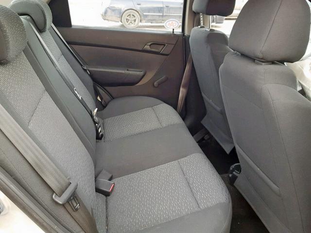 3G1TV55E29L127552 - 2009 CHEVROLET AVEO LS SILVER photo 6