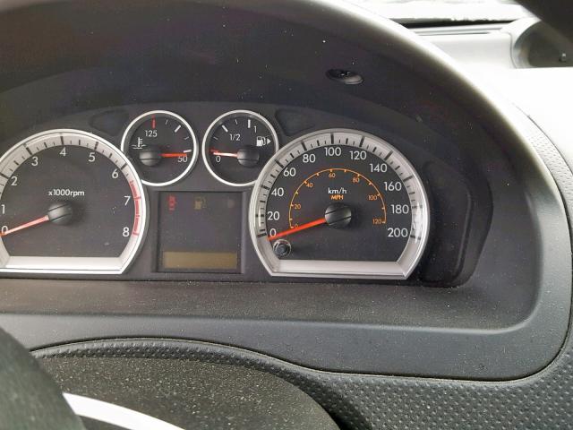 3G1TV55E29L127552 - 2009 CHEVROLET AVEO LS SILVER photo 8