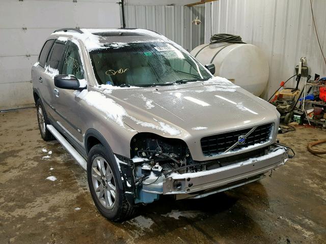 YV1CZ91H241111378 - 2004 VOLVO XC90 T6 GRAY photo 1