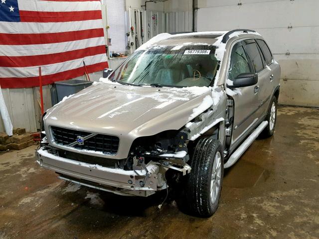 YV1CZ91H241111378 - 2004 VOLVO XC90 T6 GRAY photo 2