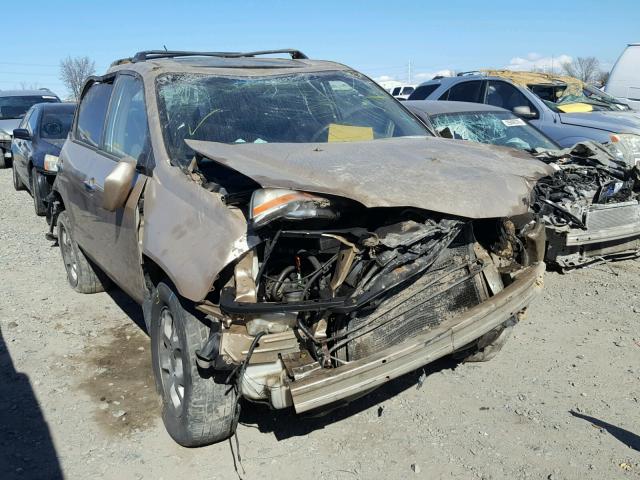 2HNYD188X1H535920 - 2001 ACURA MDX TOURIN GOLD photo 1