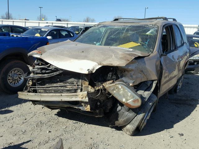 2HNYD188X1H535920 - 2001 ACURA MDX TOURIN GOLD photo 2