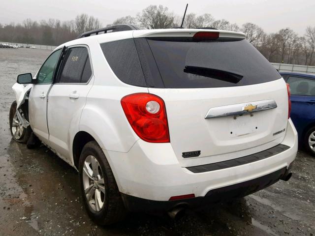 2GNFLBE36F6232531 - 2015 CHEVROLET EQUINOX LT WHITE photo 3