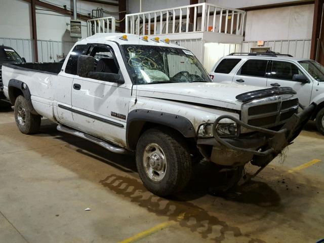 3B7KC23691G764860 - 2001 DODGE RAM 2500 WHITE photo 1