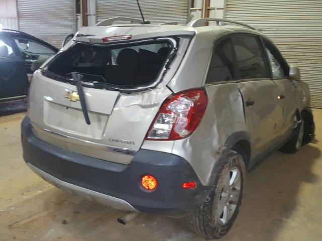 3GNA12EK7ES598600 - 2014 CHEVROLET CAPTIVA LS თაფლისფერი ფოტო 4