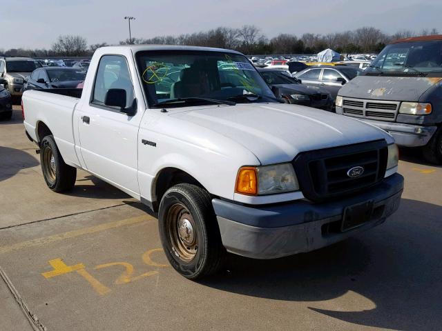 1FTYR10D04PB50009 - 2004 FORD RANGER WHITE photo 1