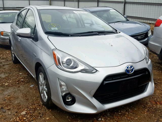 JTDKDTB34F1086454 - 2015 TOYOTA PRIUS C SILVER photo 1