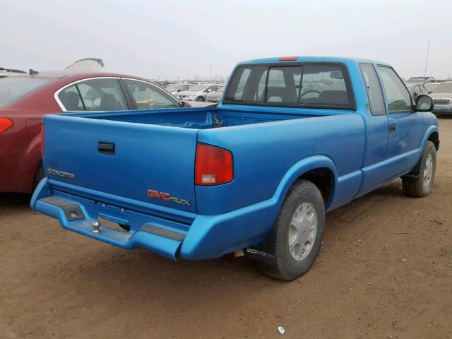 1GTCT19W2S8502546 - 1995 GMC SONOMA BLUE photo 4