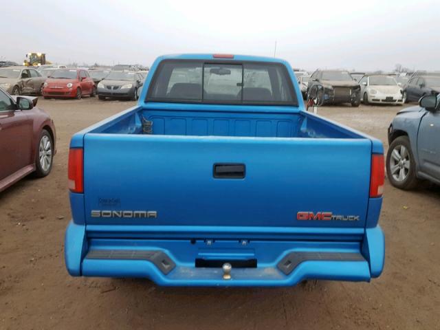 1GTCT19W2S8502546 - 1995 GMC SONOMA BLUE photo 6