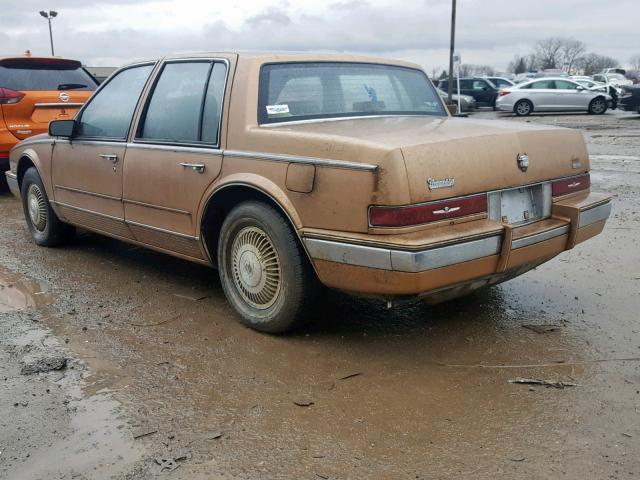 1G6KS5154JU803434 - 1988 CADILLAC SEVILLE BROWN photo 3