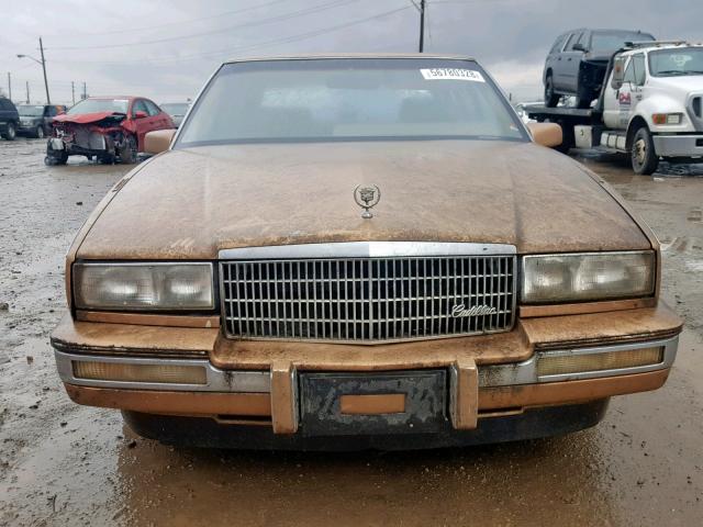 1G6KS5154JU803434 - 1988 CADILLAC SEVILLE BROWN photo 9