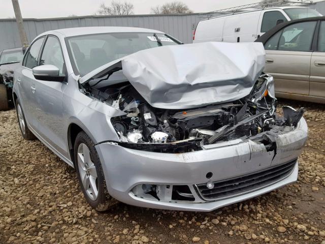 3VWLL7AJXDM441669 - 2013 VOLKSWAGEN JETTA TDI SILVER photo 1