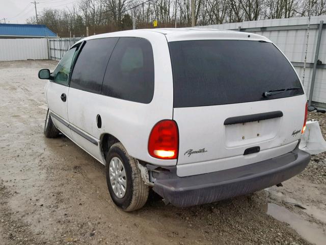 2P4FP25B8XR232000 - 1999 PLYMOUTH VOYAGER WHITE photo 3