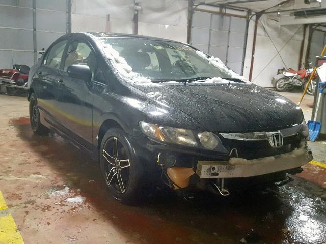 2HGFA1F94AH509817 - 2010 HONDA CIVIC EXL BLACK photo 1