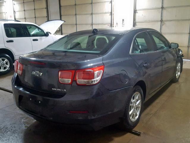 1G11A5SLXEF133822 - 2014 CHEVROLET MALIBU LS GRAY photo 4