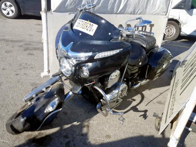56KTCAAA0H3347673 - 2017 INDIAN MOTORCYCLE CO. CHIEFTAIN BLACK photo 2