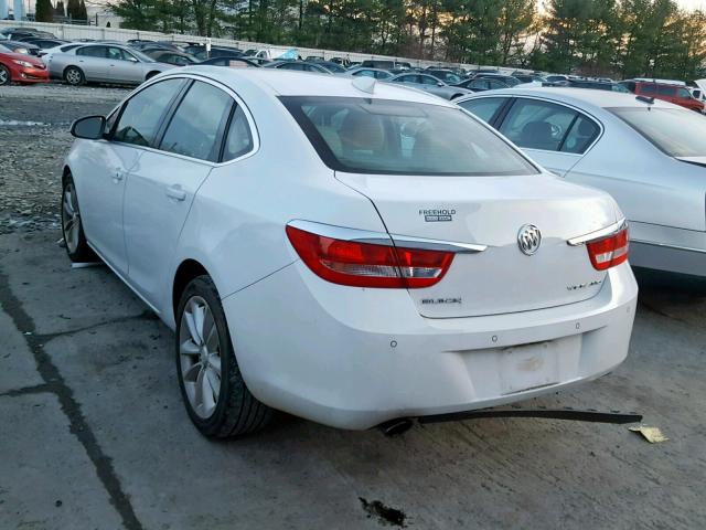 1G4PR5SK9F4104354 - 2015 BUICK VERANO CON WHITE photo 3