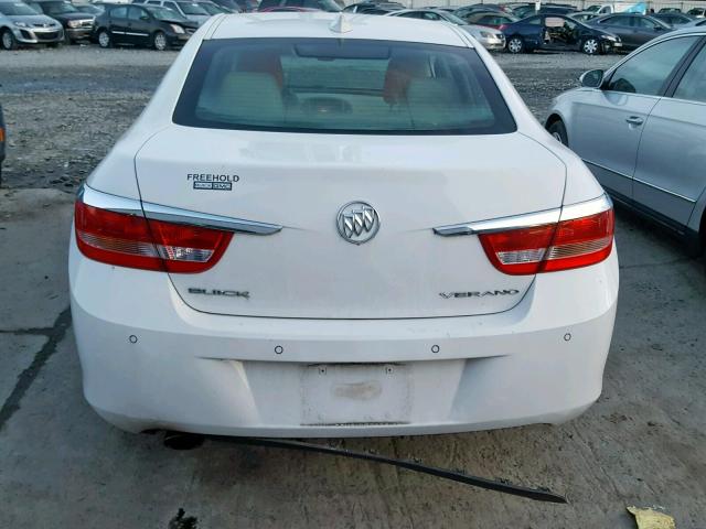 1G4PR5SK9F4104354 - 2015 BUICK VERANO CON WHITE photo 9