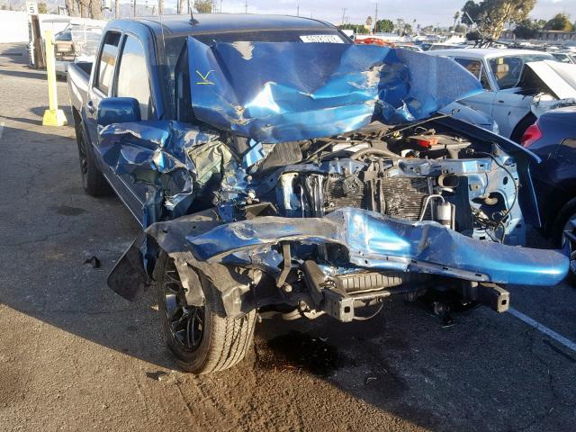 1GCDSCFE1C8111808 - 2012 CHEVROLET COLORADO L BLUE photo 1
