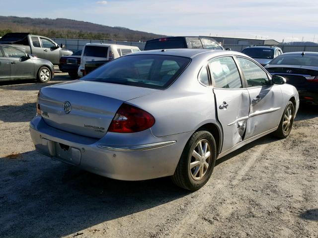 2G4WD532451322687 - 2005 BUICK LACROSSE C SILVER photo 4