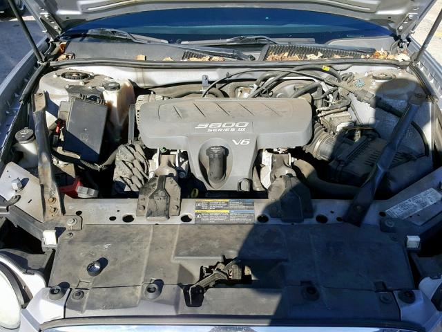 2G4WD532451322687 - 2005 BUICK LACROSSE C SILVER photo 7