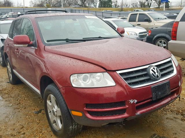 WVGZG77L95D074881 - 2005 VOLKSWAGEN TOUAREG 3. RED photo 1