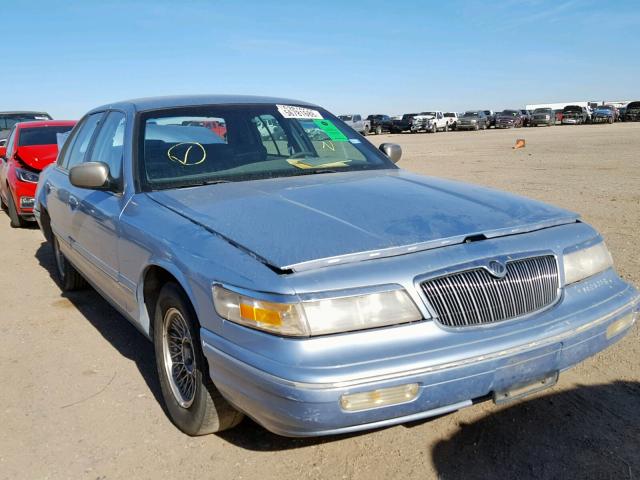 2MELM75W7VX661362 - 1997 MERCURY GRAND MARQ BLUE photo 1