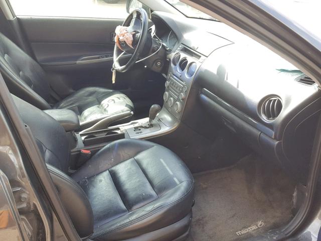 1YVHP84D745N80425 - 2004 MAZDA 6 S GRAY photo 5