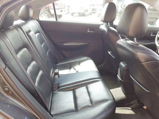 1YVHP84D745N80425 - 2004 MAZDA 6 S GRAY photo 6