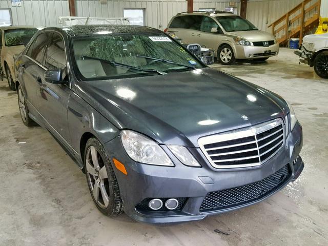 WDDHF5GB3AA064069 - 2010 MERCEDES-BENZ E 350 GRAY photo 1