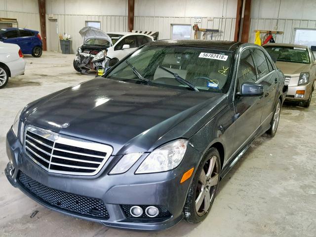 WDDHF5GB3AA064069 - 2010 MERCEDES-BENZ E 350 GRAY photo 2