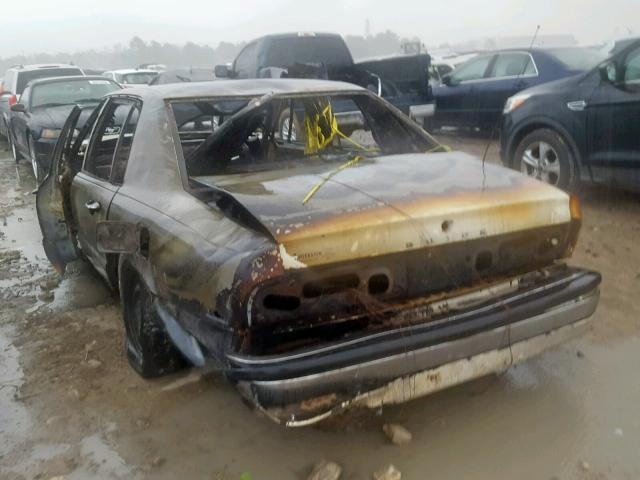 1G4CW53L2N1606413 - 1992 BUICK PARK AVENU BURN photo 3