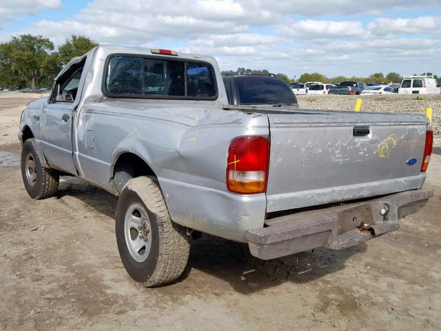 1FTCR10A4STA13658 - 1995 FORD RANGER SILVER photo 3