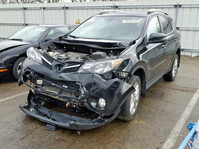 2T3DFREV1EW142417 - 2014 TOYOTA RAV4 LIMIT BLACK photo 2