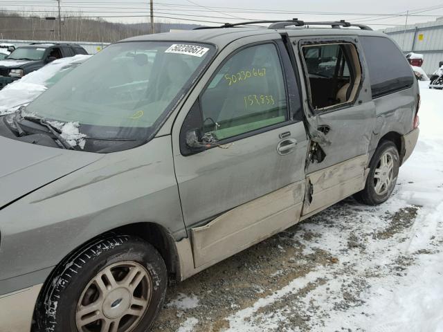 2FMDA58234BA26996 - 2004 FORD FREESTAR L GREEN photo 9