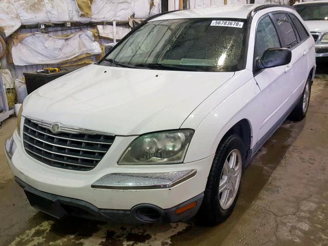 2A4GF68476R813299 - 2006 CHRYSLER PACIFICA T WHITE photo 2