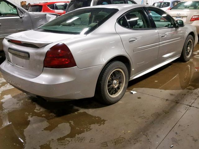 2G2WP552771191416 - 2007 PONTIAC GRAND PRIX SILVER photo 4
